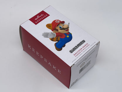 Hallmark Ornaments Keepsake 2022 "Super Mario Raccoon Mario" Powered Up