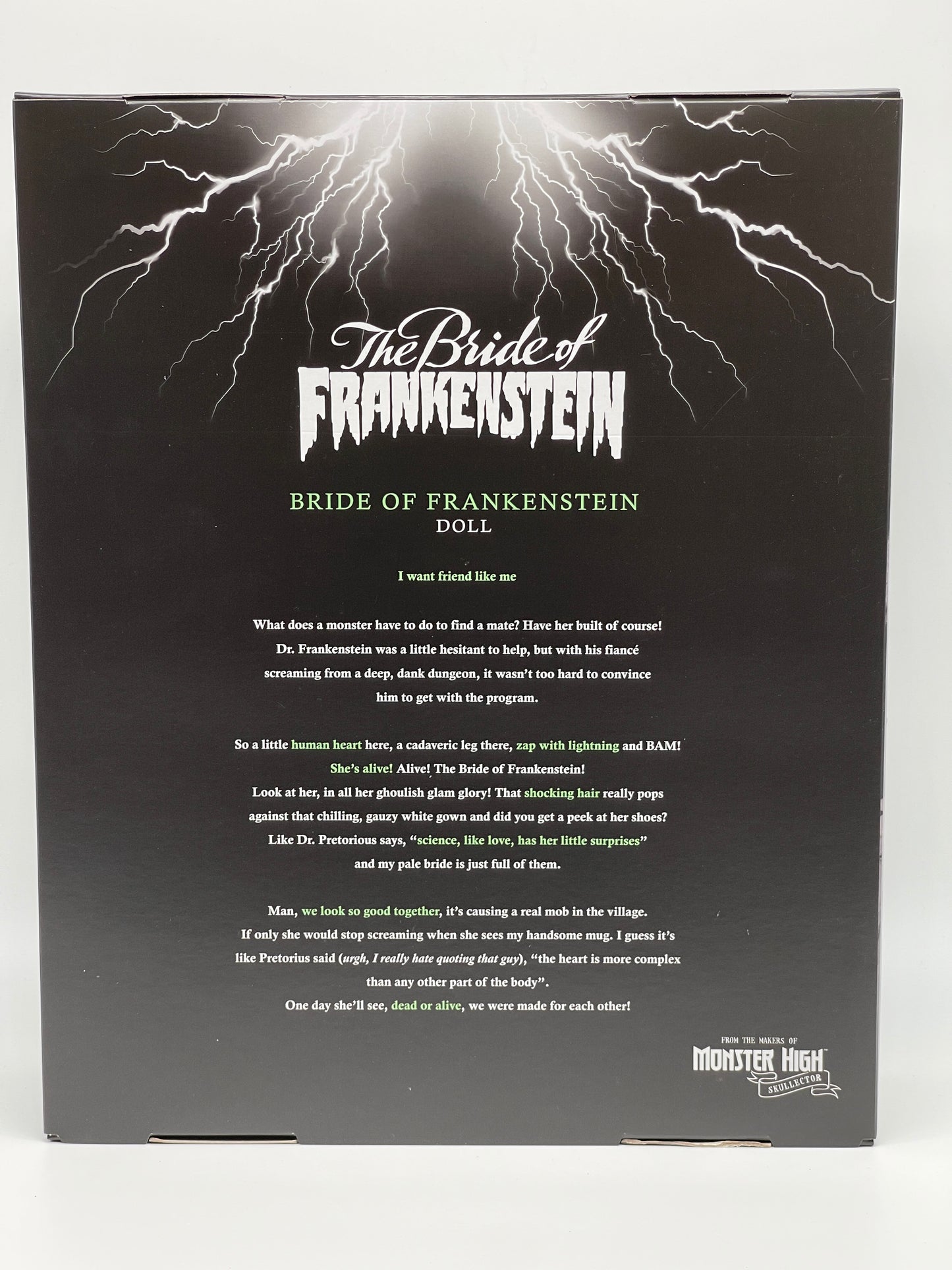 Monster High "Frankenstein & Bride Skullector" Mattel Creations B-Ware (2022)