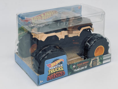 Hot Wheels Monster Trucks "Tyrannosaurus Rex" Jurassic World Metal (Mattel)
