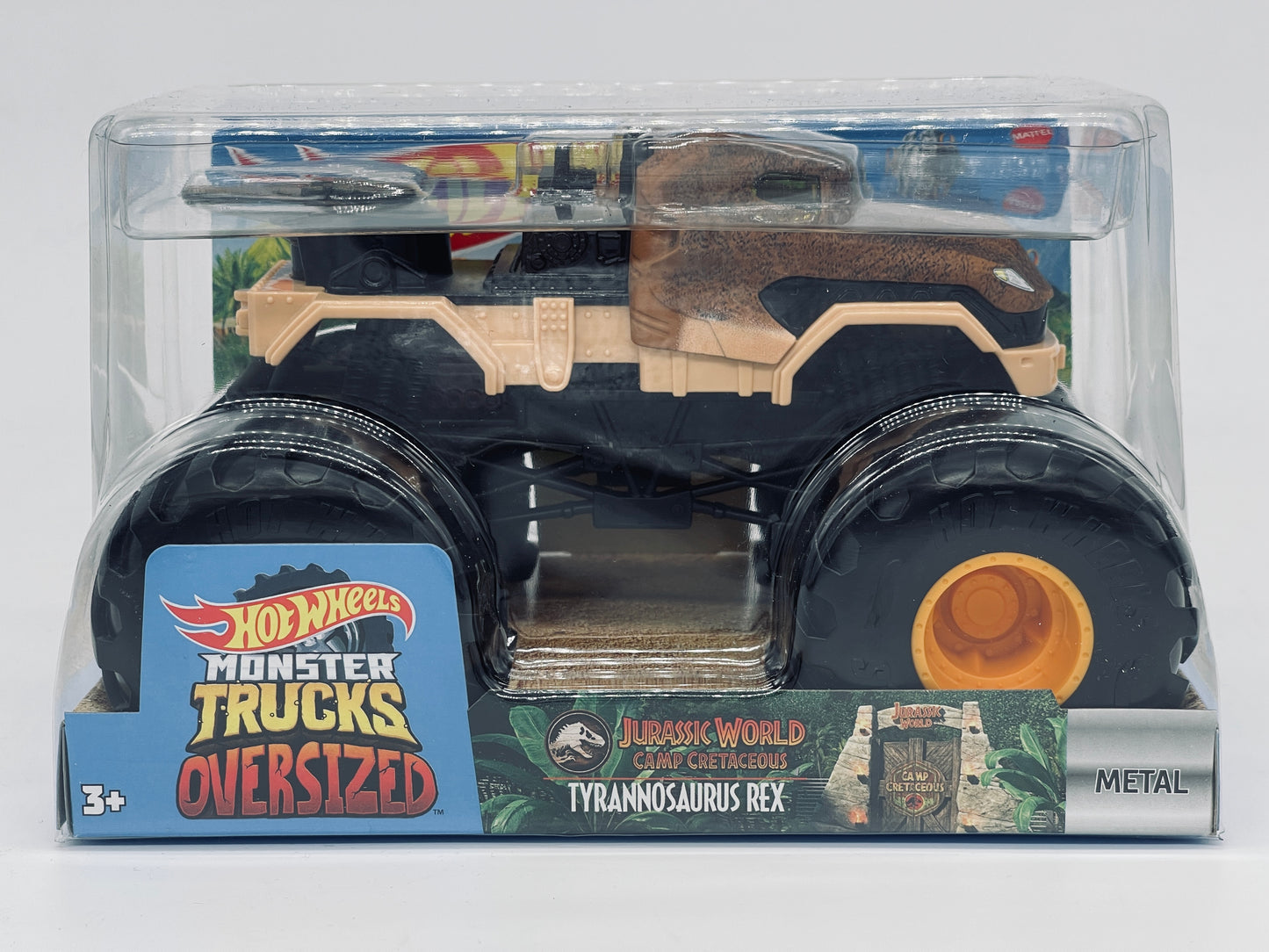Hot Wheels Monster Trucks "Tyrannosaurus Rex" Jurassic World Metal (Mattel)