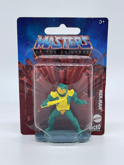 Masters of the Universe Micro Collection He-Man Skeletor Orko Man at Arms Mer-Man