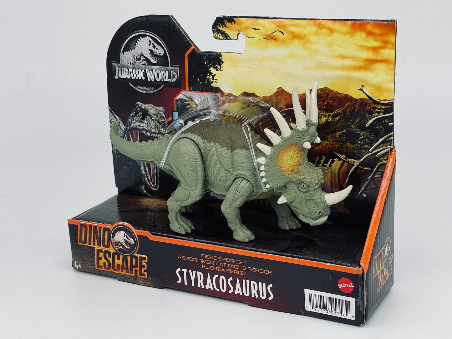 Jurassic World Camp Cretaceous "Styracosaurus" Dino Escape Fierce Force Netflix