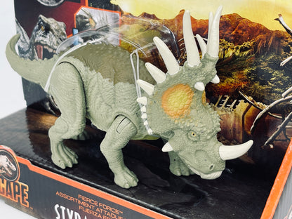 Jurassic World Camp Cretaceous "Styracosaurus" Dino Escape Fierce Force Netflix