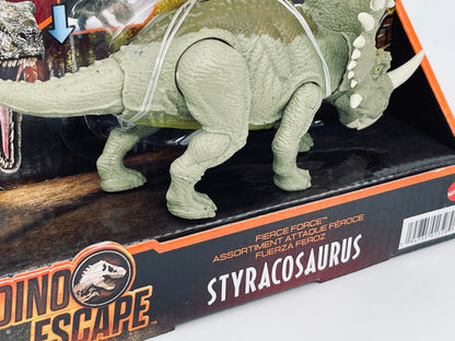 Jurassic World Camp Cretaceous "Styracosaurus" Dino Escape Fierce Force Netflix