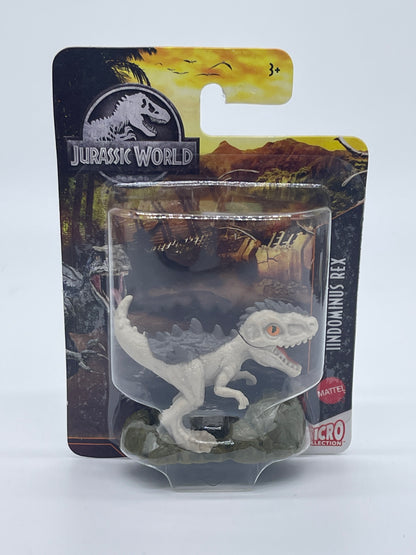 Jurassic World Micro Collection "Bumpy, Carnotaurus, Blue, Indominus Rex" (2021)