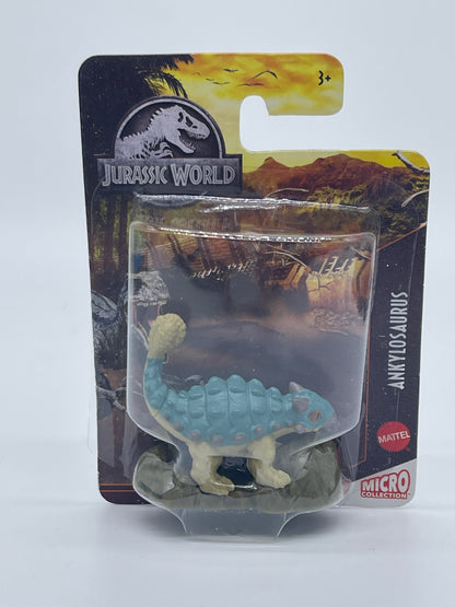 Jurassic World Micro Collection "Bumpy, Carnotaurus, Blue, Indominus Rex" (2021)