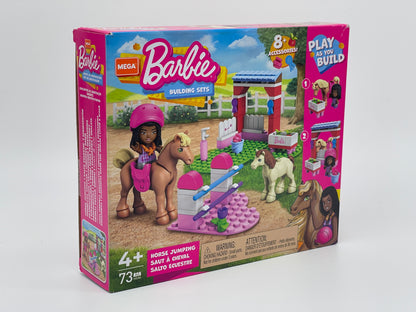 Barbie Building Sets "Pferdesprung Horse Jump" 73 Teile Mega Construx (Mattel)
