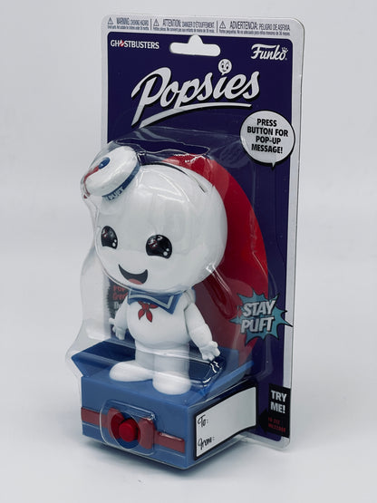 Funko Popsies Ghostbusters Stay Puft Marshmallow Man mit Pop-Up Nachricht