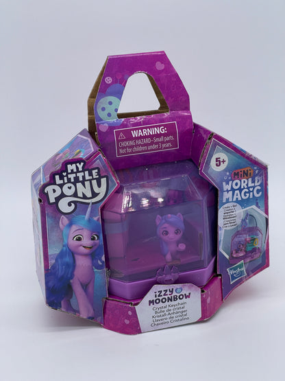 My Little Pony "Mini World Magic" Izzy Moonbow Kristall Anhänger (Mattel)