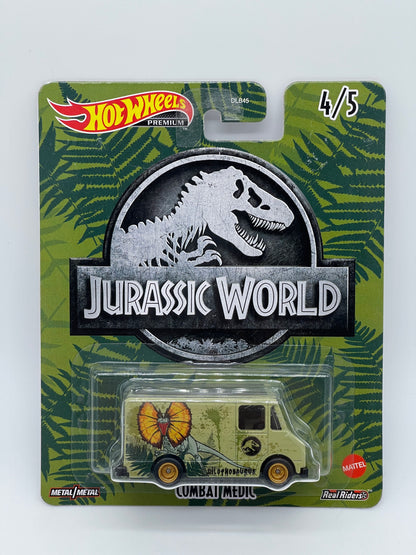 Jurassic World  Hot Wheels Premium Real Riders Fahrzeugauswahl (Mattel, 2021)