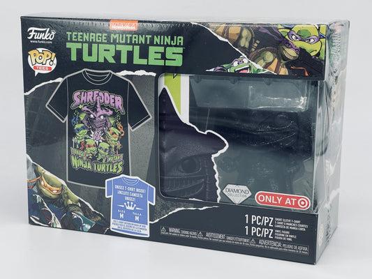 Funko Tees Teenage Mutant Ninja Turtles T-Shirt + Shredder Diamond Target US