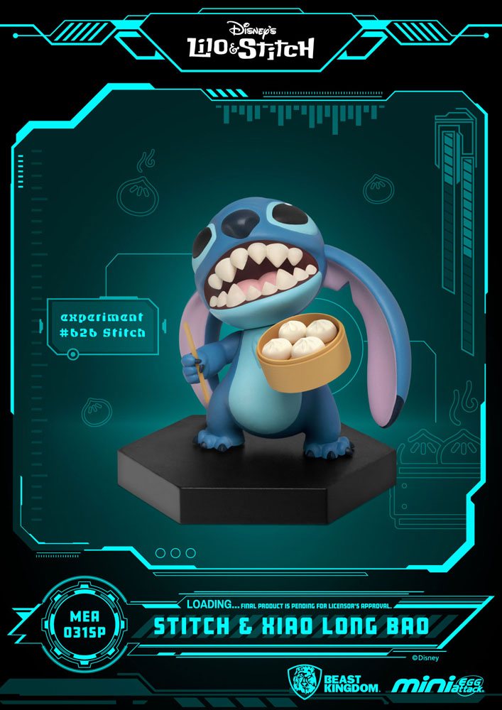 Disney Lilo & Stitch "Bubble Tea & Xiao Long Bao" Stitch Series Asian Cuisine (2022)